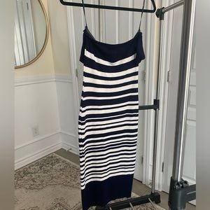 Zara strapless dress